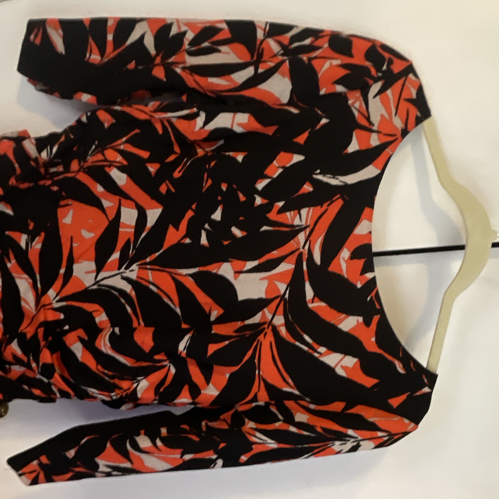 Tracy Reese Silk Floral Ruched Sheath Dress 3/4 Sleeve Boat Neck Zip Size 12