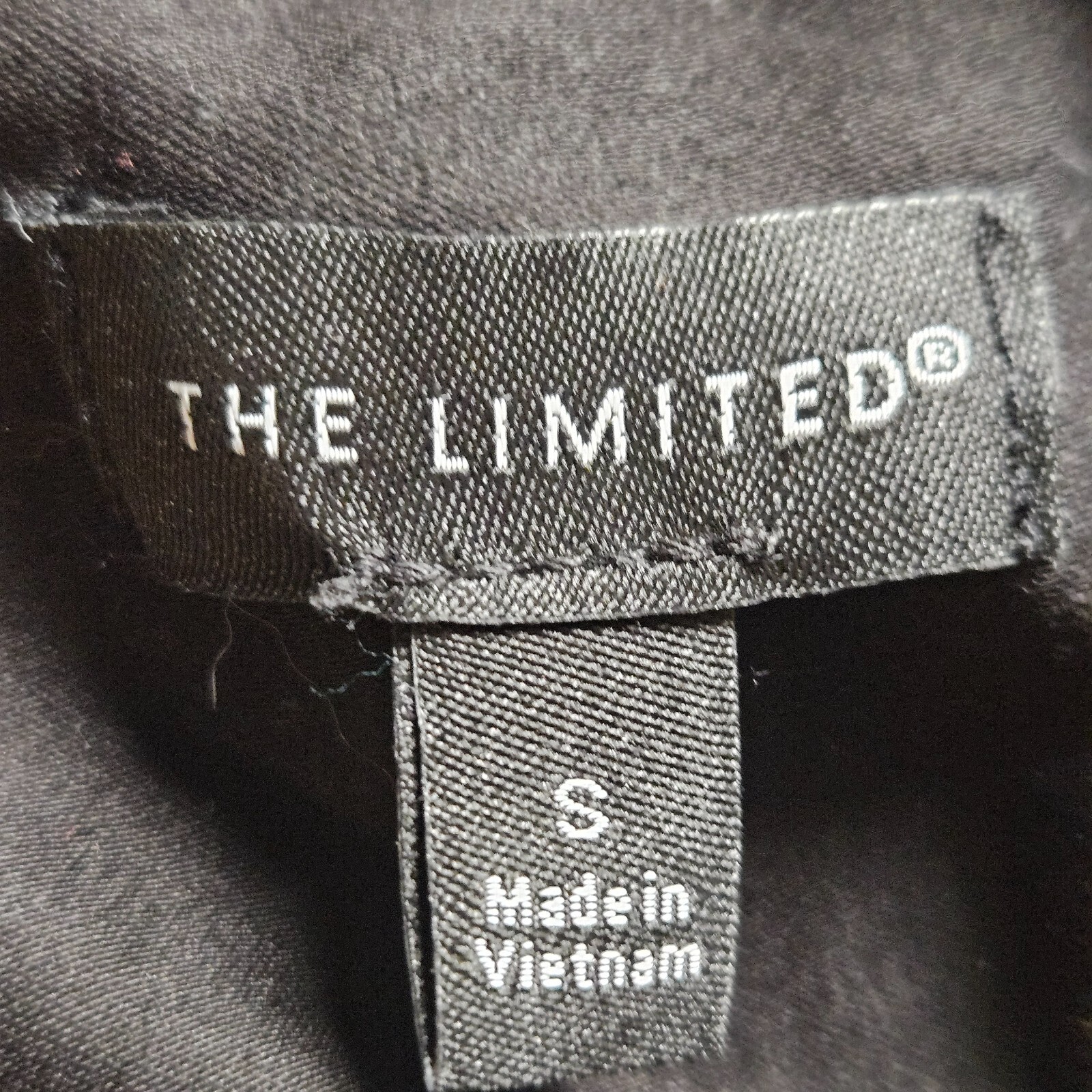 The Limited Button Front Long Sleeve Tunic Dress S Belted Workwear Old Money NWT