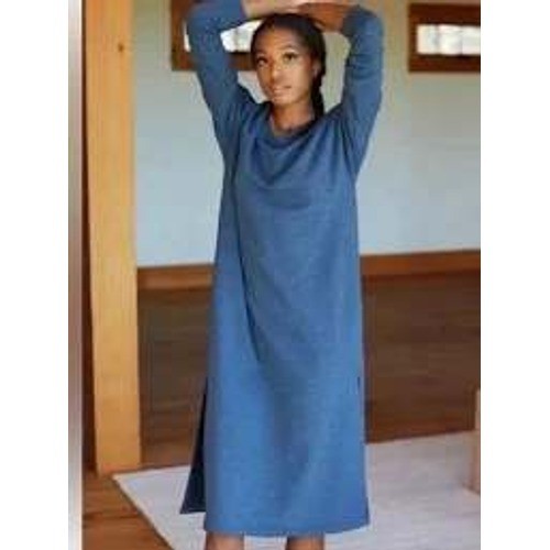 Emerson Fry Blue Cozy Midi Dress