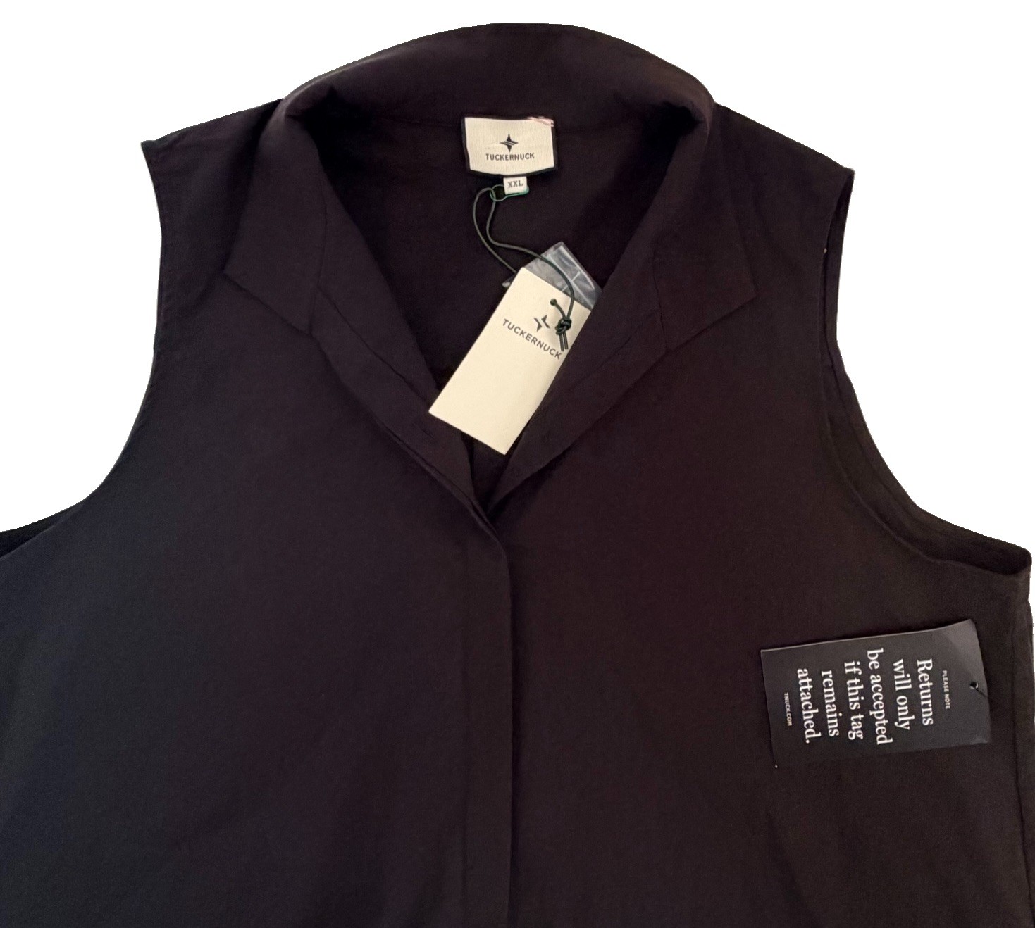 New Tuckernuck Black Sleeveless Charlie Dress XXL NWT