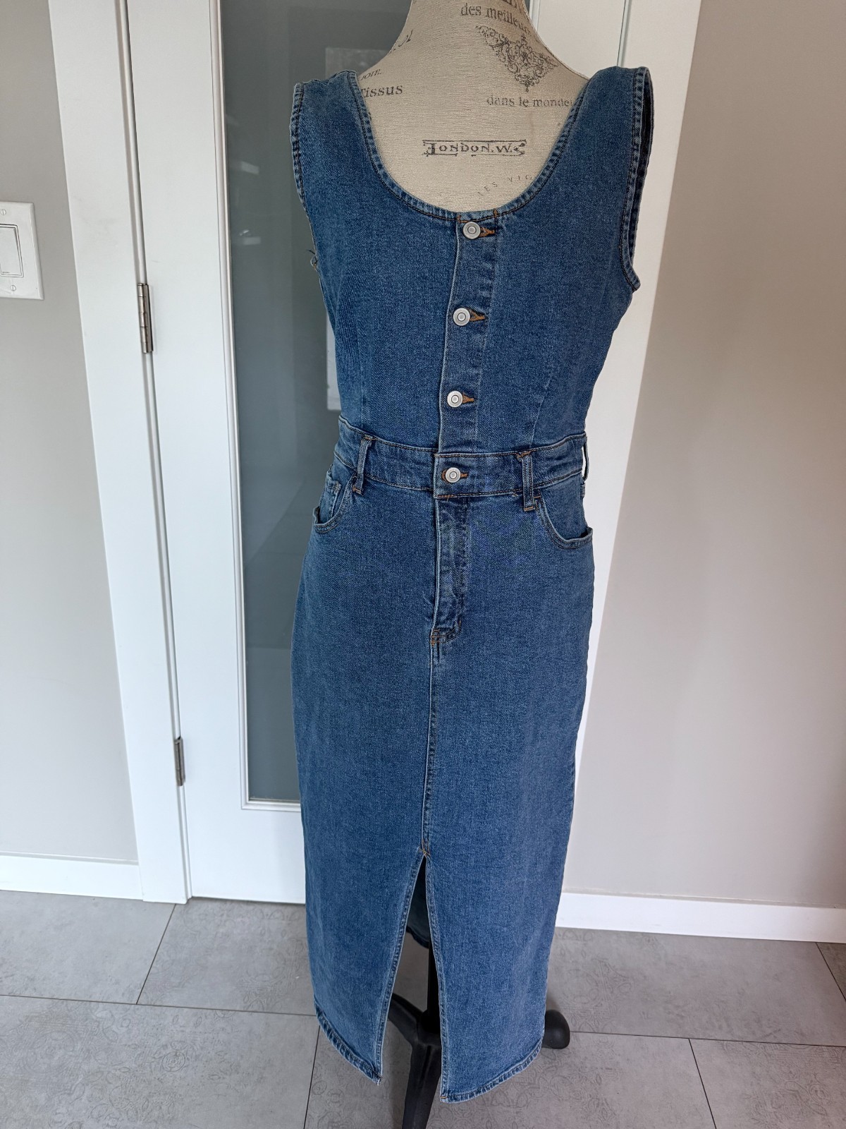 Regeneration by Celebrity Pink Womens Sexy Denim Pencil Jumper Dress Size L