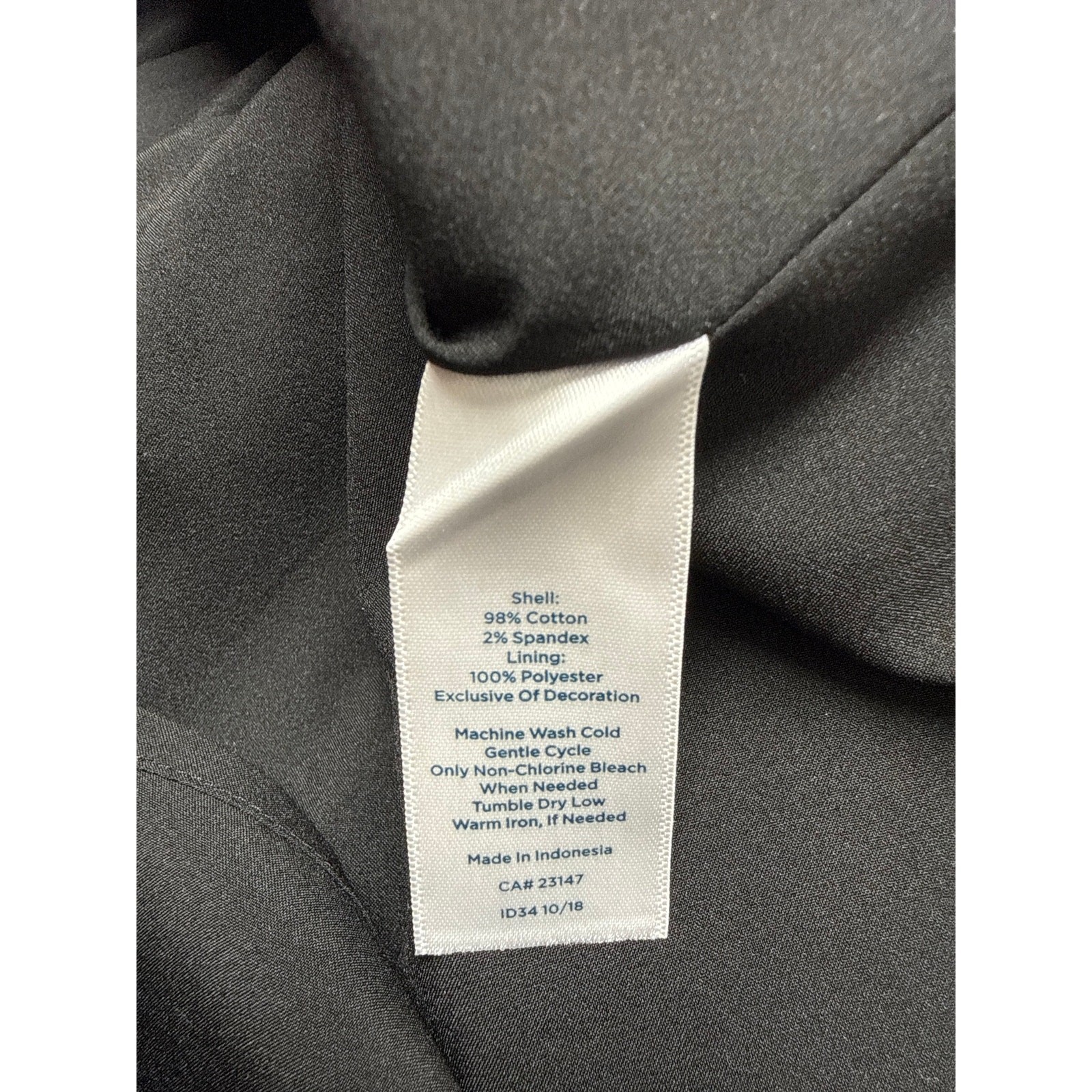 RSVP by Talbots 12 Petite Floral Sateen Fit & Flare Dress Black Pastel Hydrangea