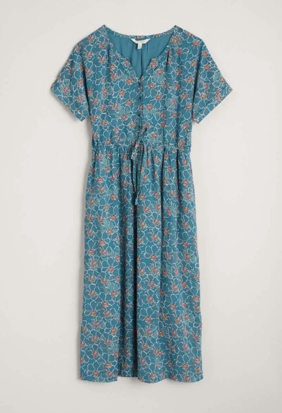 💝 Seasalt ” TRUE NOTE ” Short Sleeve Dress Size 20 NEW