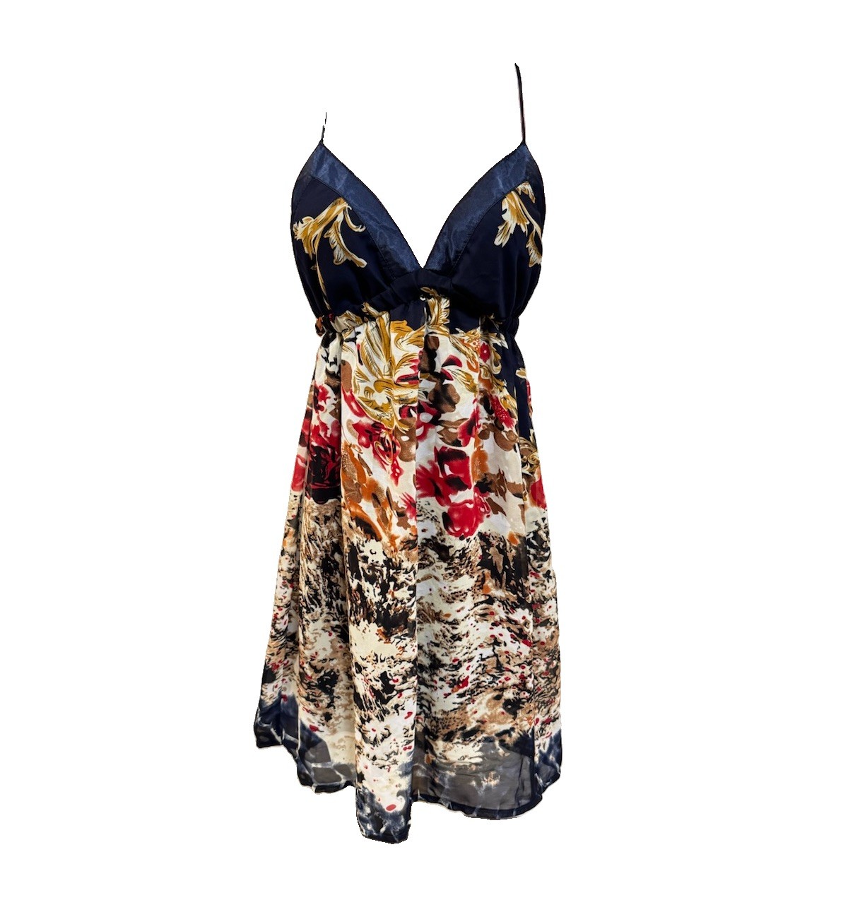 Y2k Wet Seal Baby Doll Tank Dress SZ S Fairy Whimsygoth Euro Summer Mermaid