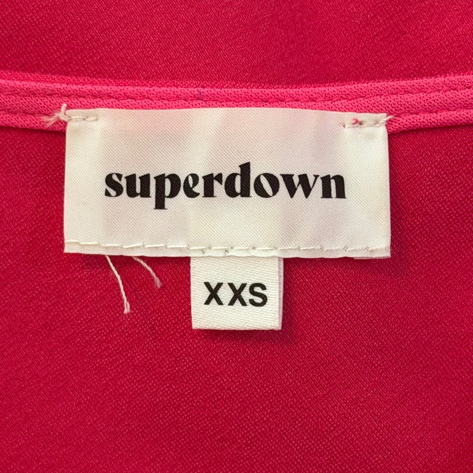 Superdown Revolve Hot Pink One Shoulder Cutout Bodycon Mini Dress WomenXXS Party
