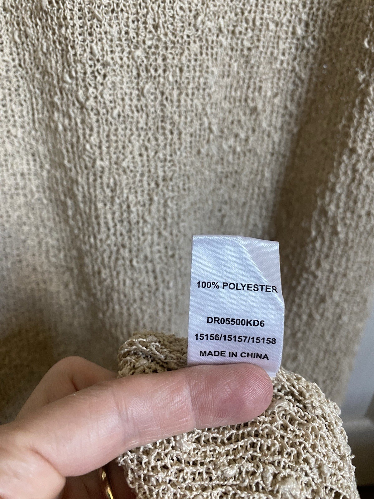 Meshki Marisol Off Shoulder Boucle Maxi Dress – Wheat Size XL