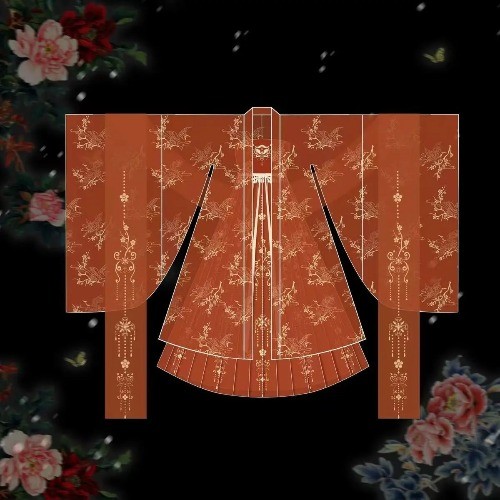 Hanfu Dress Tang Suit for Oriental Ancient Style Elegant Princess Traditional