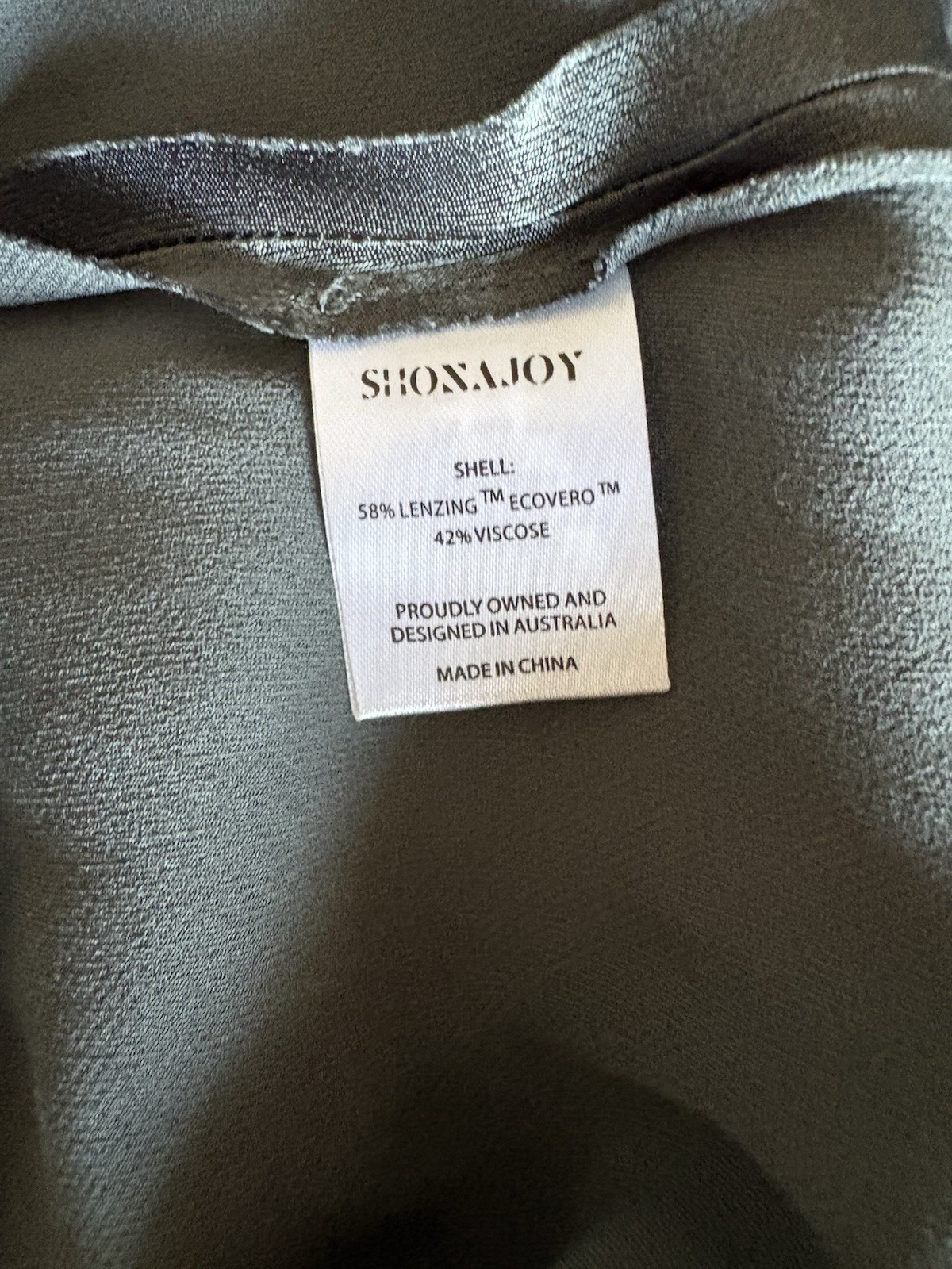 Shona Joy La Lune High Neck Bias Midi Dress Size 6 Sleeveless Olive Green NWT