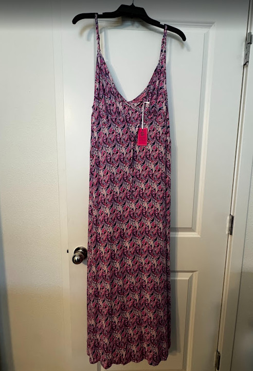 Simply Southern V-Neck Maxi Sundress XXL