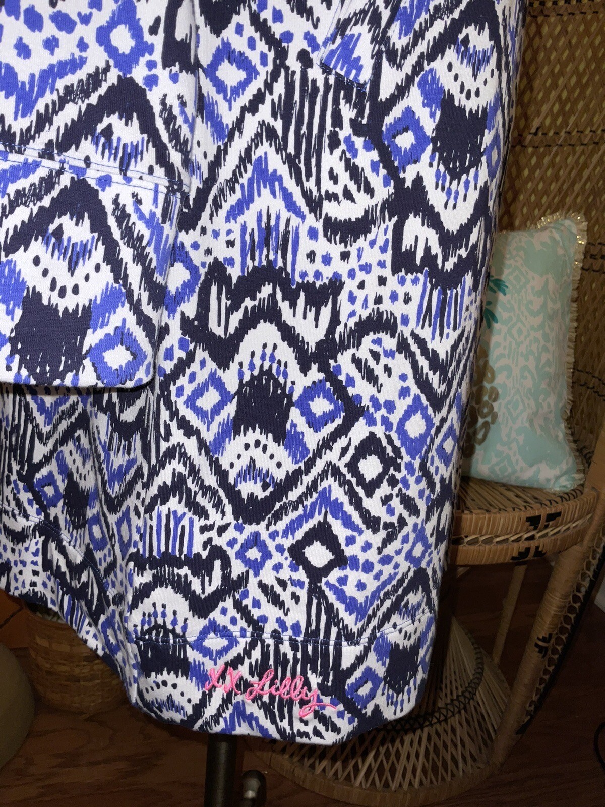 Lilly Pulitzer NWT UPF 50+ Skipper Popover Dress Oh My Cod $158 Size S,L