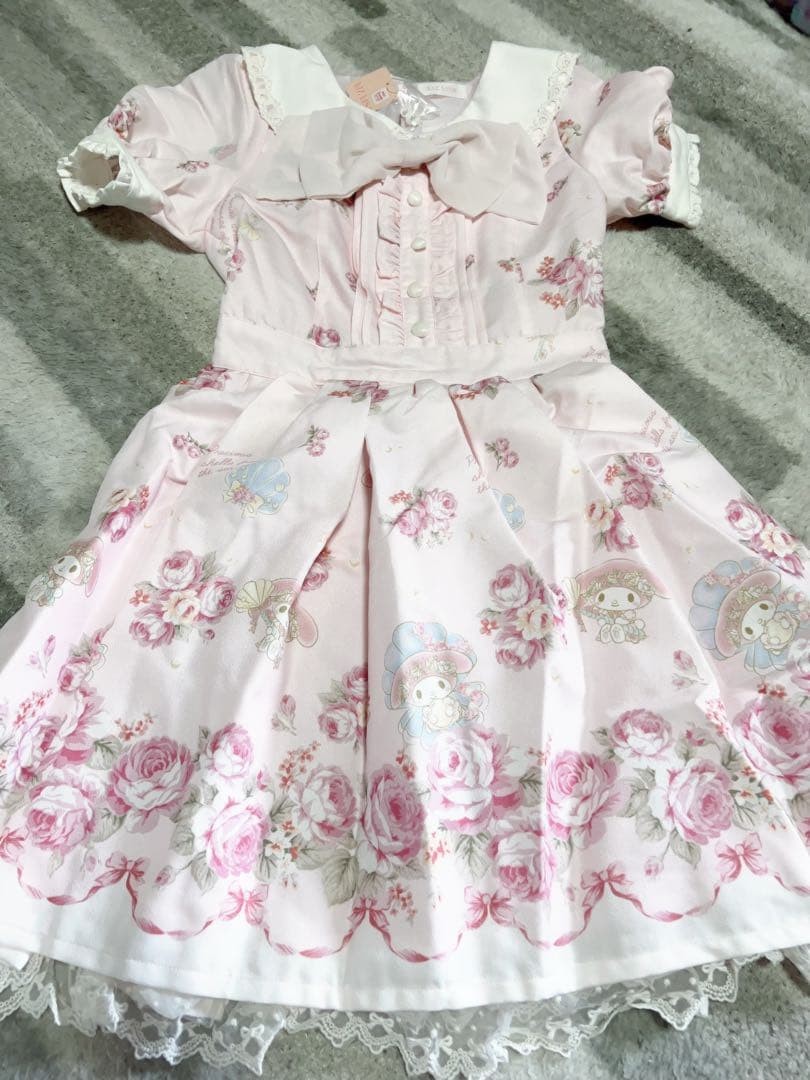 LIZ LISA Pre-Owned My Melody Shell Pattern Dress Pink