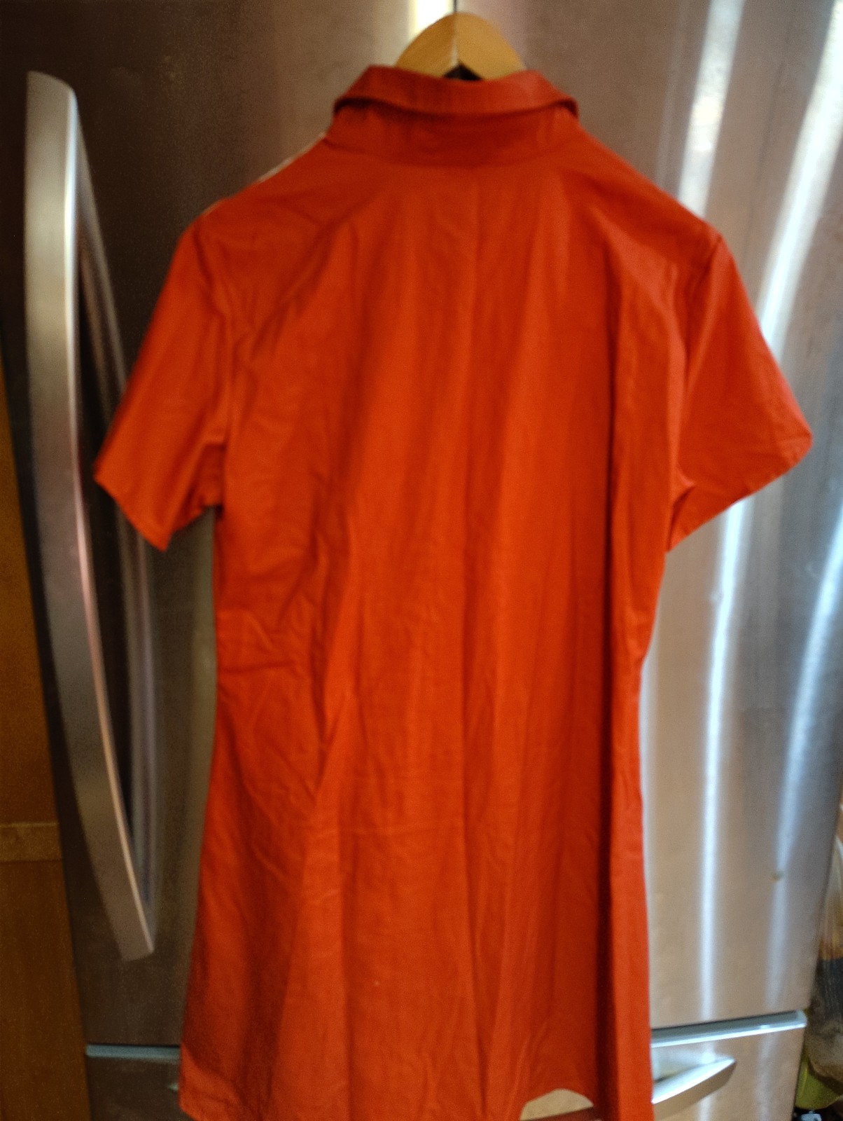Rare Orange Western-style Cat Cowboy Dress Boozelele Brand Size Large L