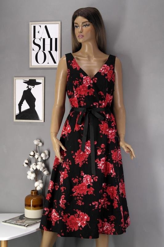 Women New Look Dress Multicolor Cotton XXL