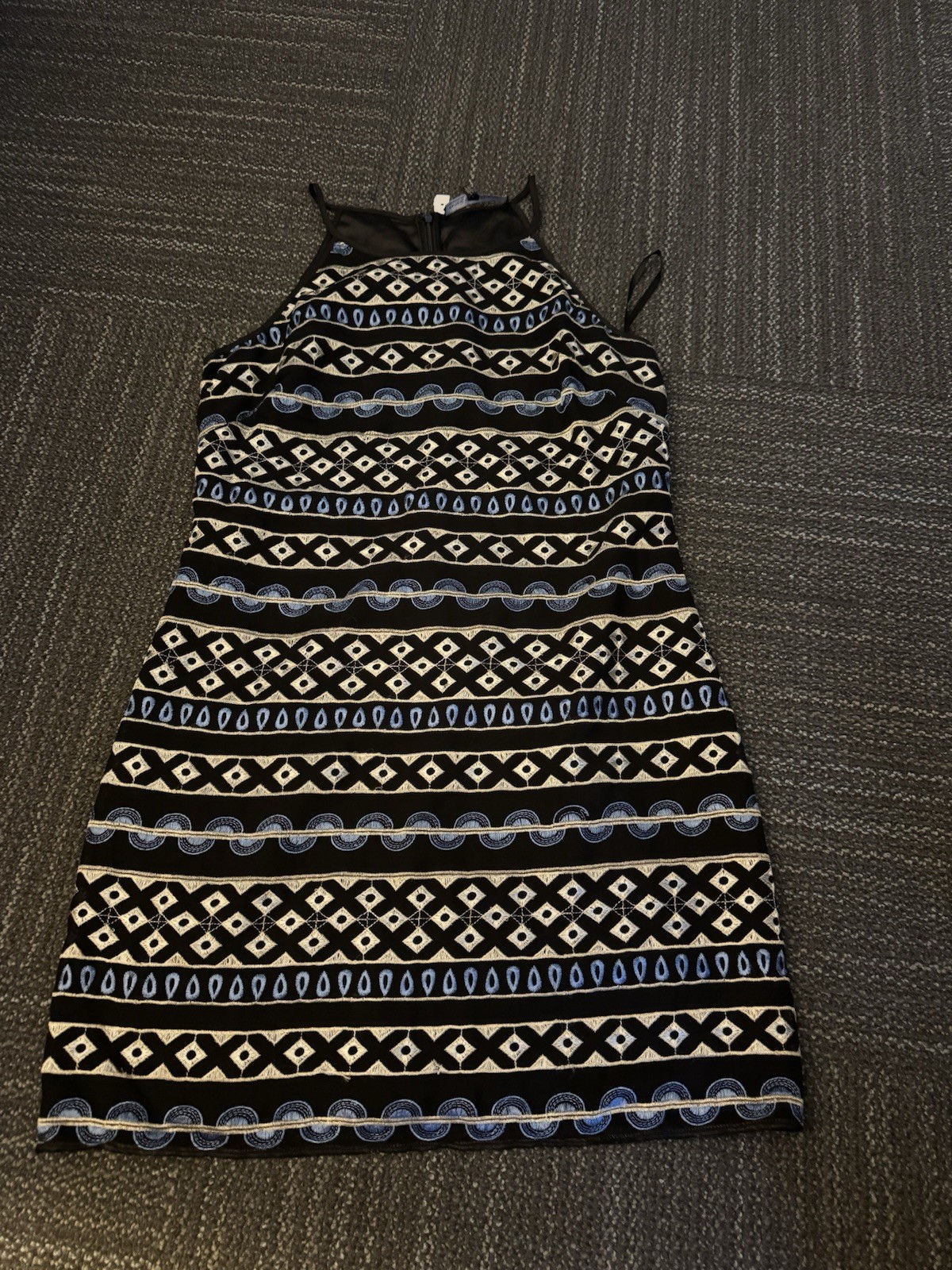 White House Black Market Size 12 Dress Total Length 34 Inches