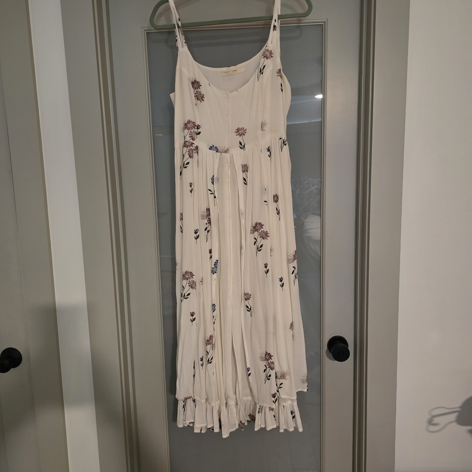 Christy Dawn Nick’s Dress White Size Large