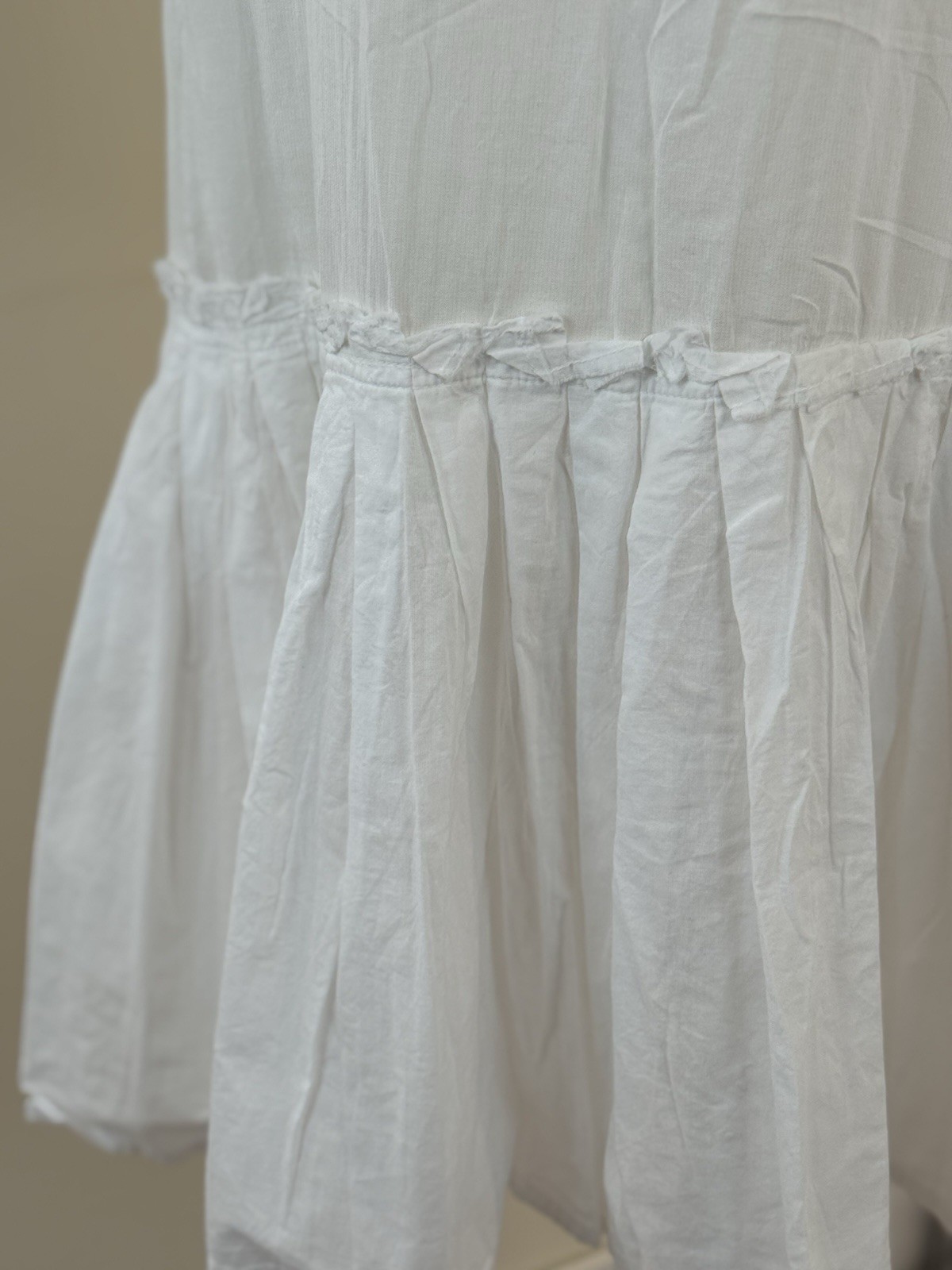 100% Cotton Slip Dress Adjustable Strap Midi Dress Minimalist Cotton Summer
