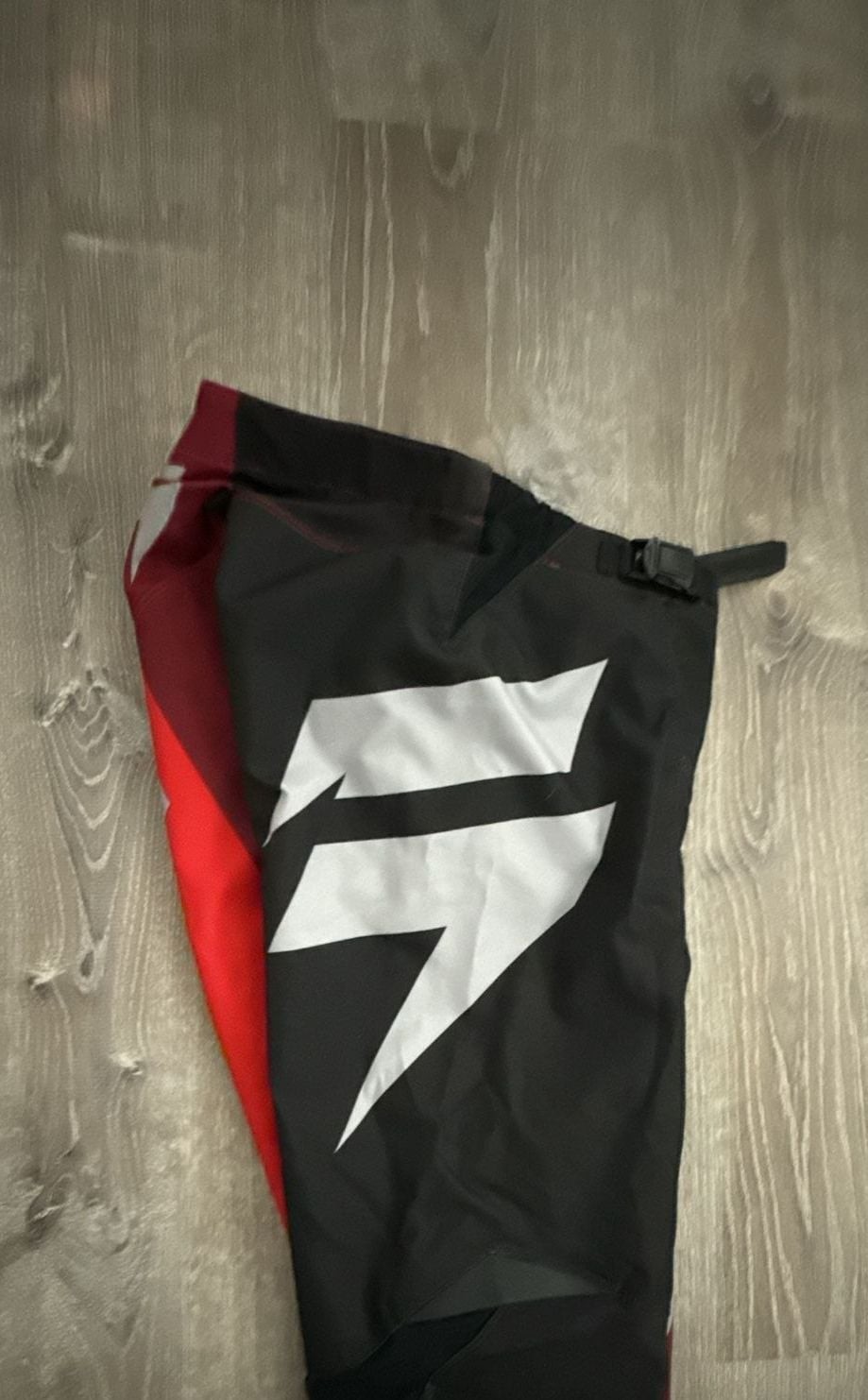 Shift Whit3 Label Motocross Pants Size 28 Black Red