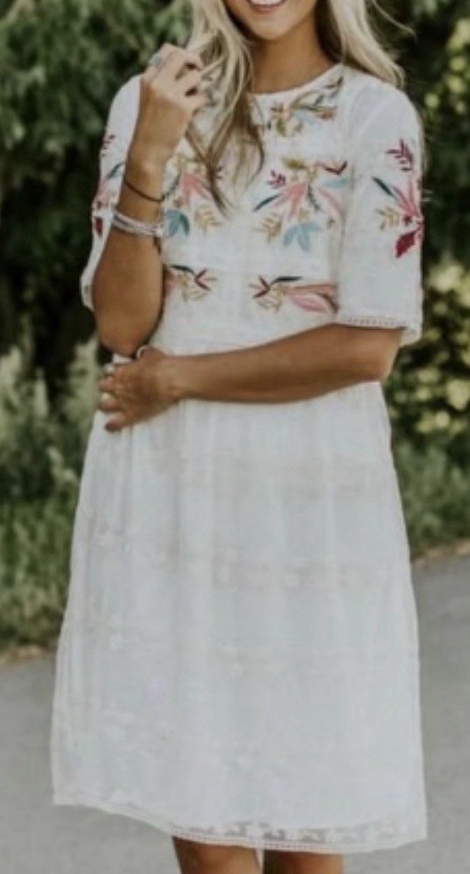 BEAUTIFUL Roolee Pando Grove Lace Floral Dress NWT Size Large