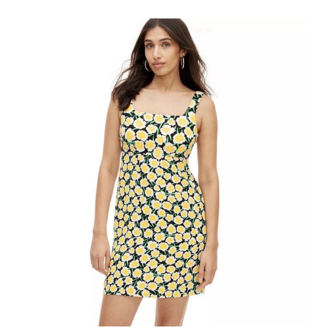 Diane von Furstenberg DVF Target Daisy Mini Dress sz4 Floral