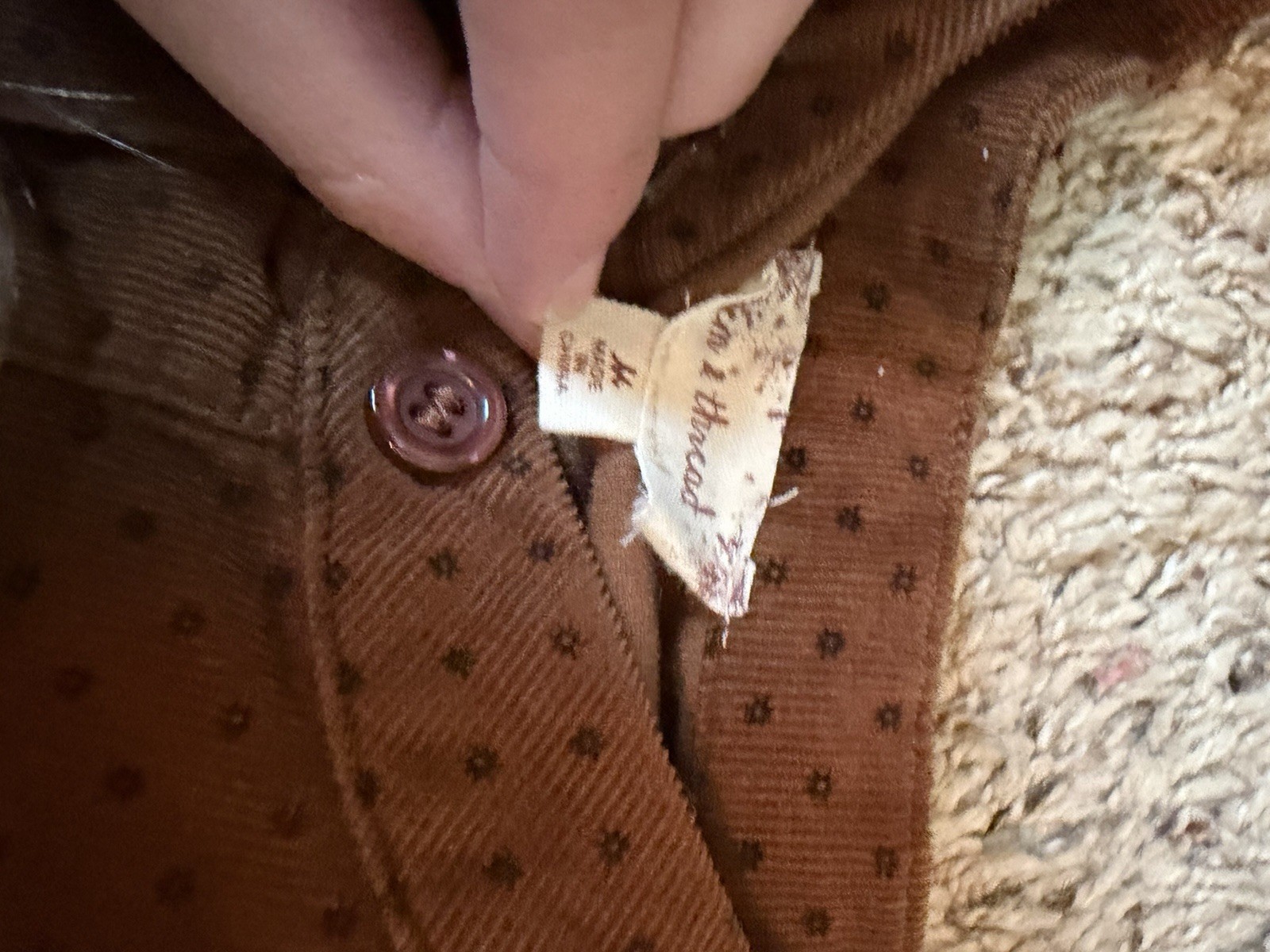 Corduroy Dress