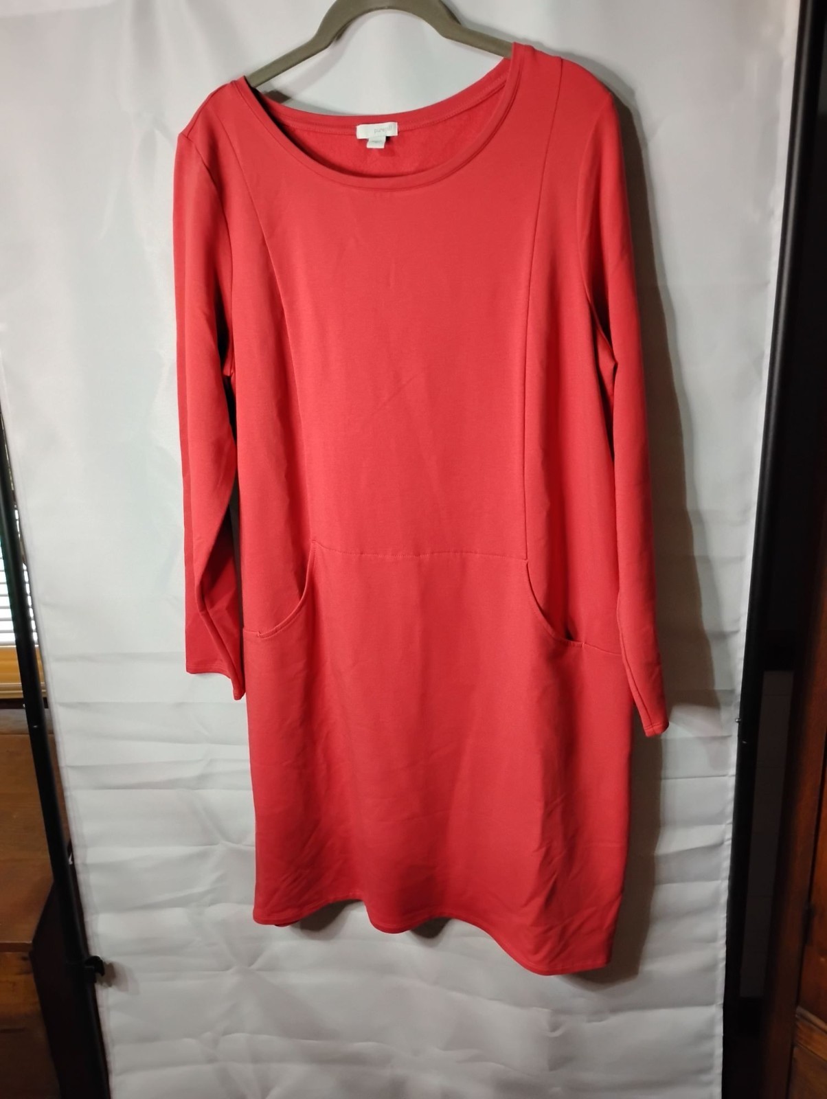 Pure Jill casual dress size med, pima cotton modal spandex