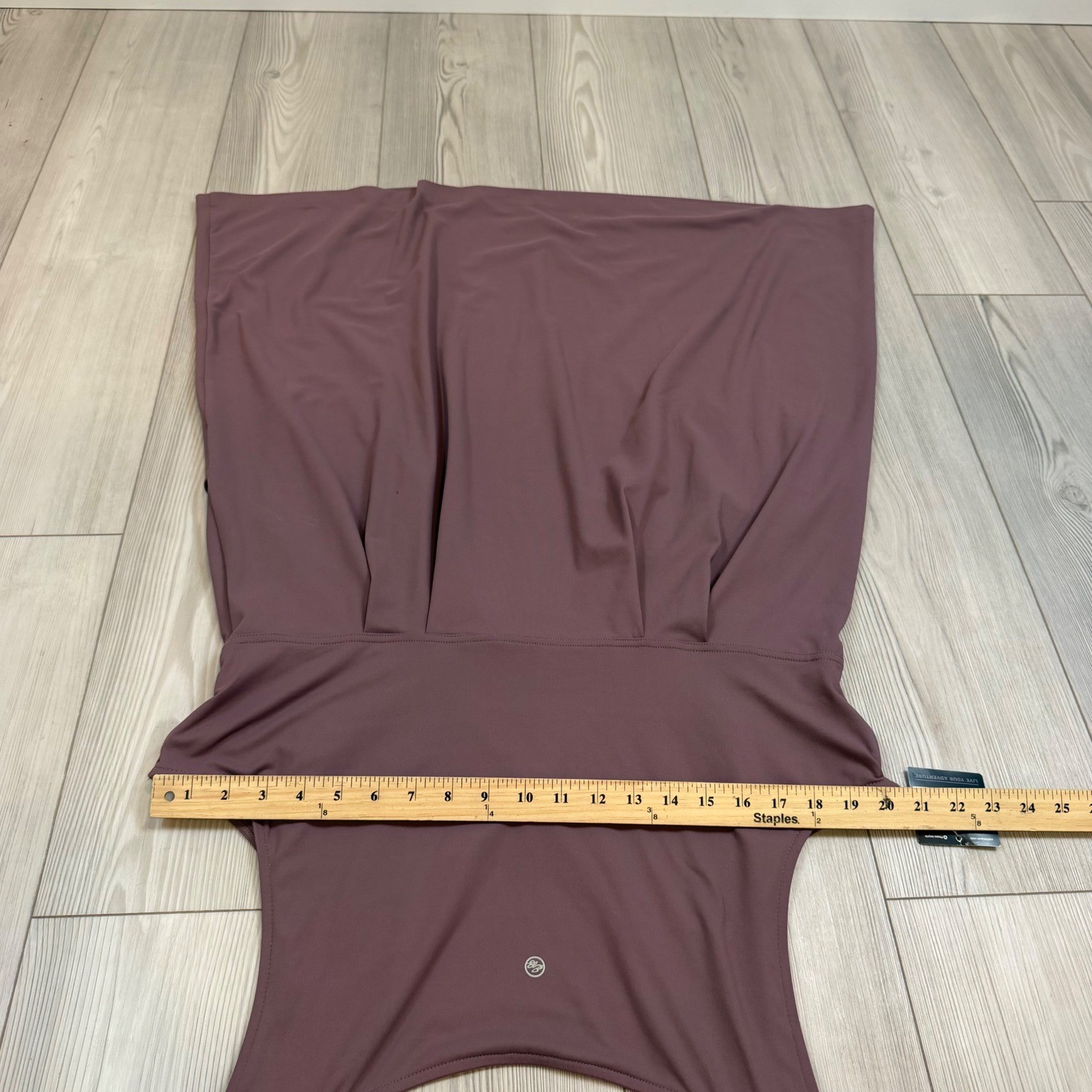 NWT Eddie Bauer Aster 7 Days Crossover Dress Dusty Violet XL UPF 50+ Pockets