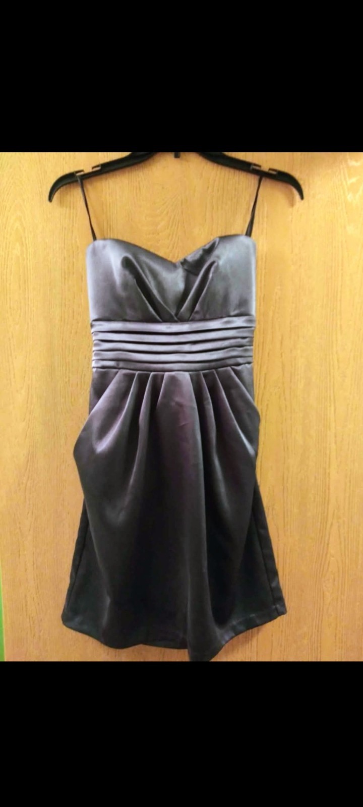 As U Wish Strapless Maxi Dress Tie Back