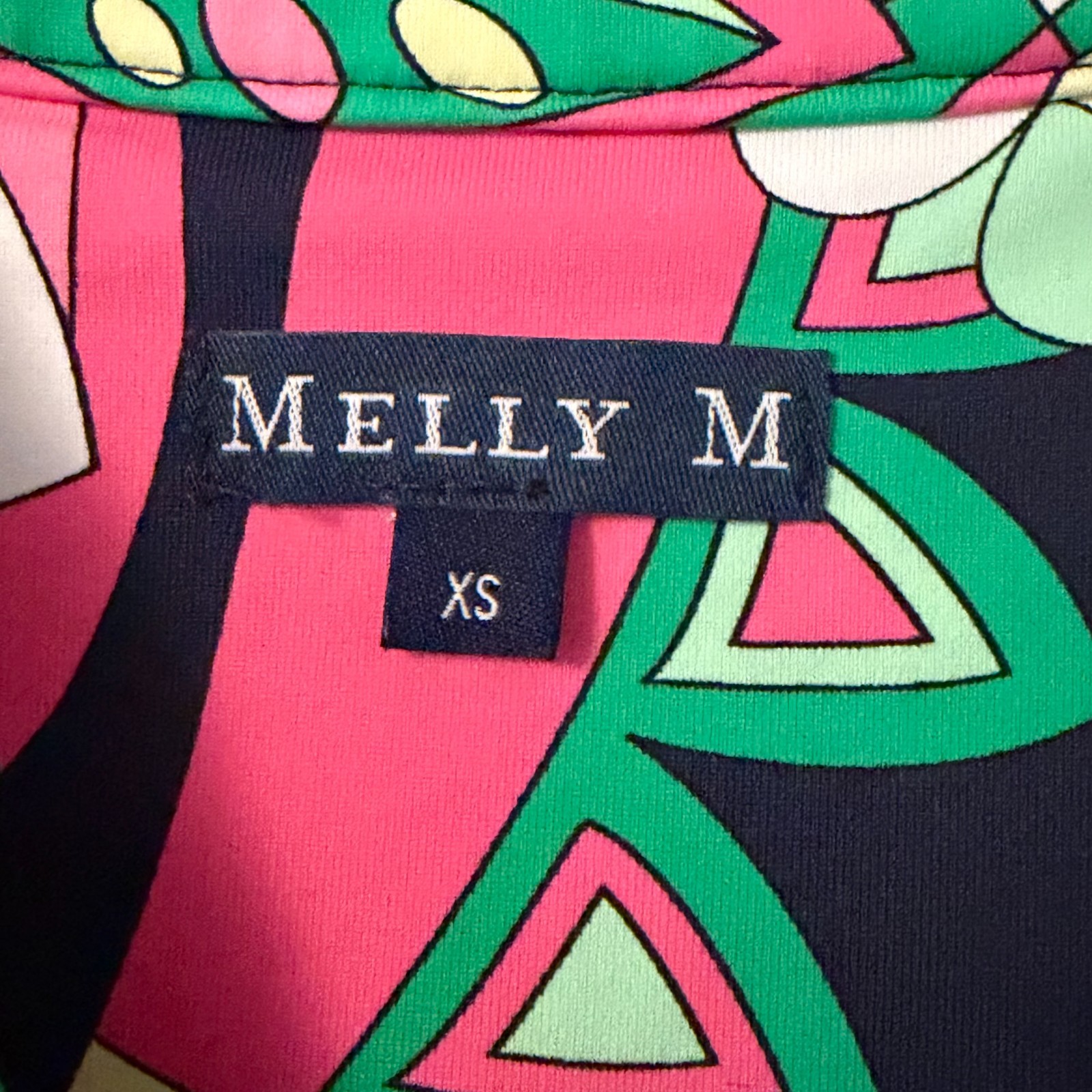 Melly M mini dress golf size XS preppy colorful retro athletic workout