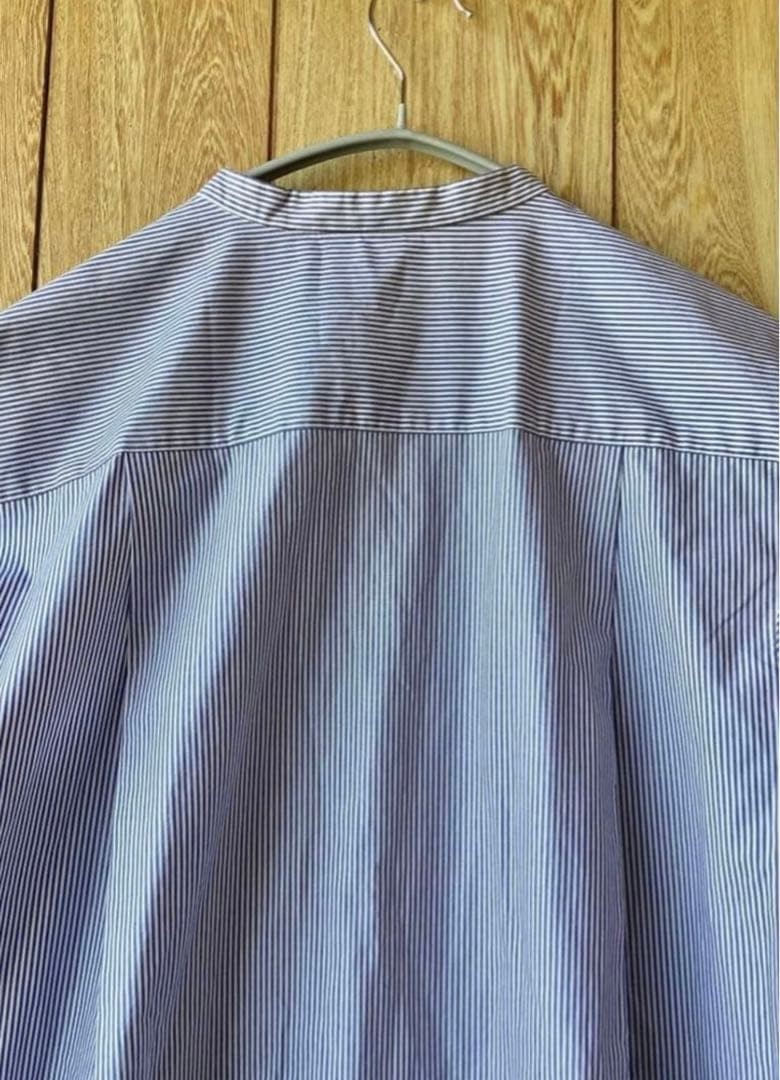 MUJI Long One Piece Stripe Natural Adult Casual Natural Life