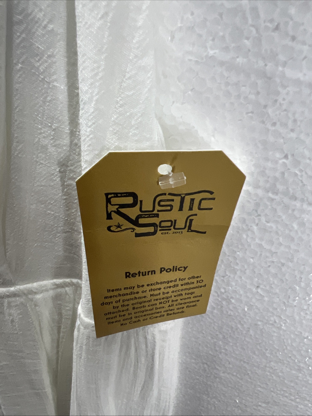 NWT Wishlist Apparel Rustic Soul Tiered Midi Dress Small White Sleeveless Lined