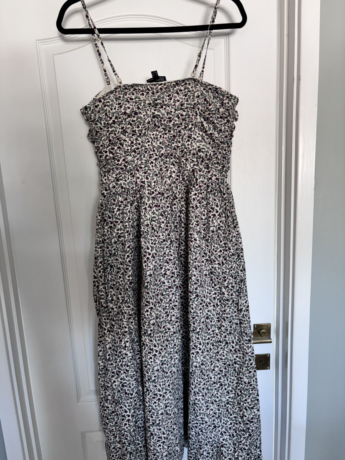 Nobody’s Child Womens floral Midi Dress with removable straps and with pockets