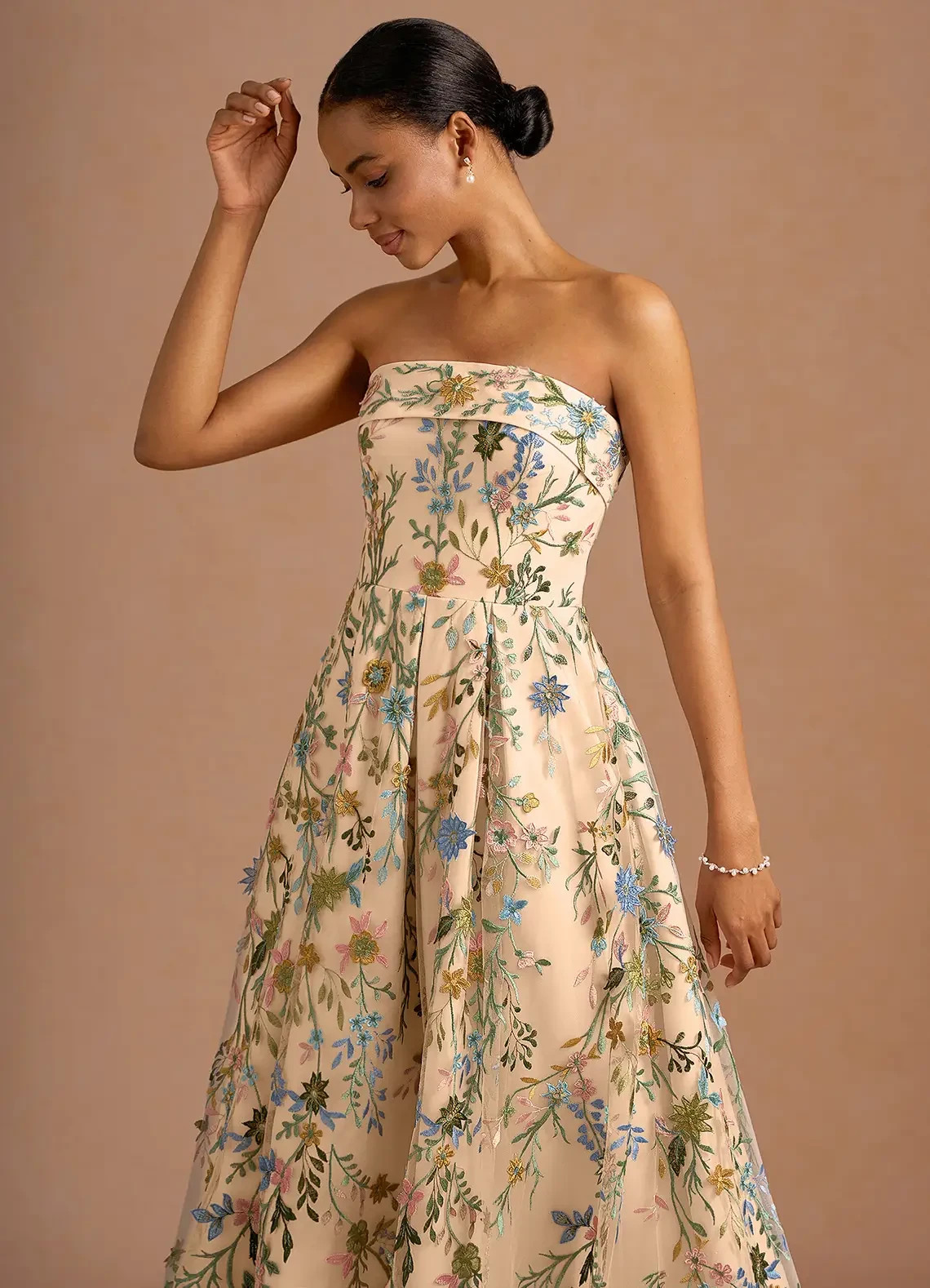 Azazie Evangeline Light Green Maxi Dress Elegant Atelier Gown | Ankle Length