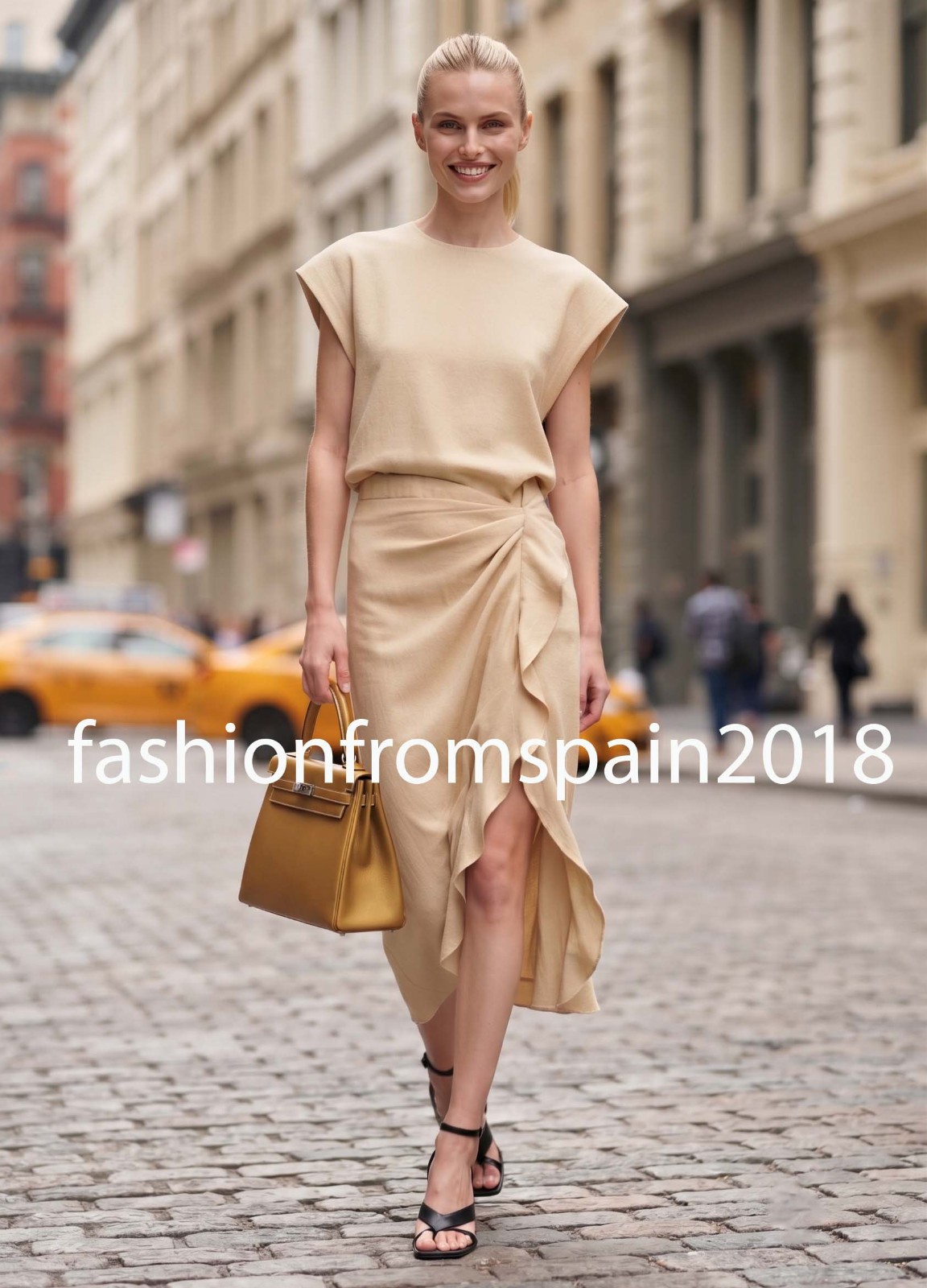 ZARA NEW WOMAN ZW COLL RUFFLED MIDI DRESS SLIT MID-ECRU XS-XL 2022/828/715