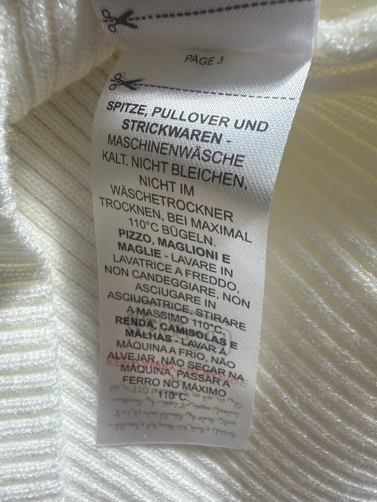 Edikted Cream Ribbed Turtleneck Sweater Dress XS