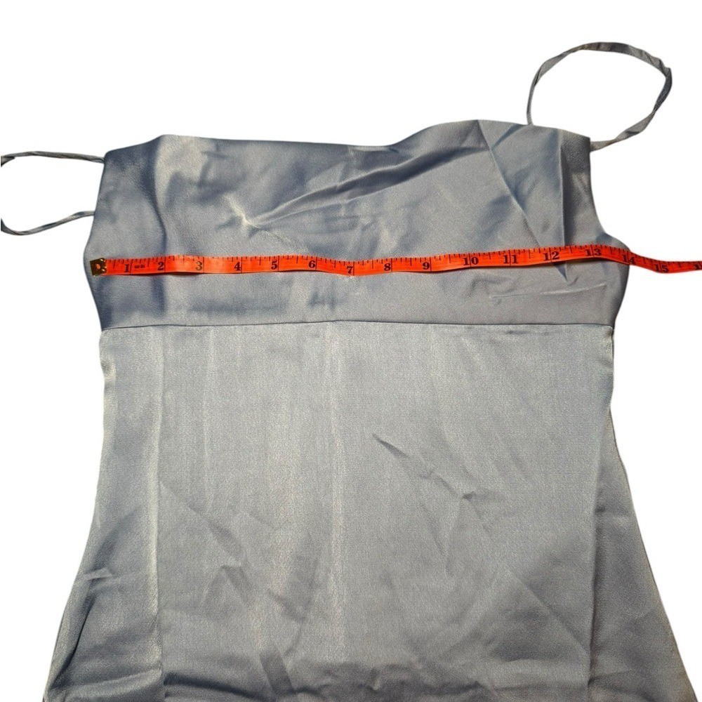 NWT WeWoreWhat Cowl Midi in Slate Blue Sz 0 | Sold Out | Revolve