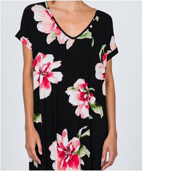 CY WOMENS DRESS SMALL FLORAL