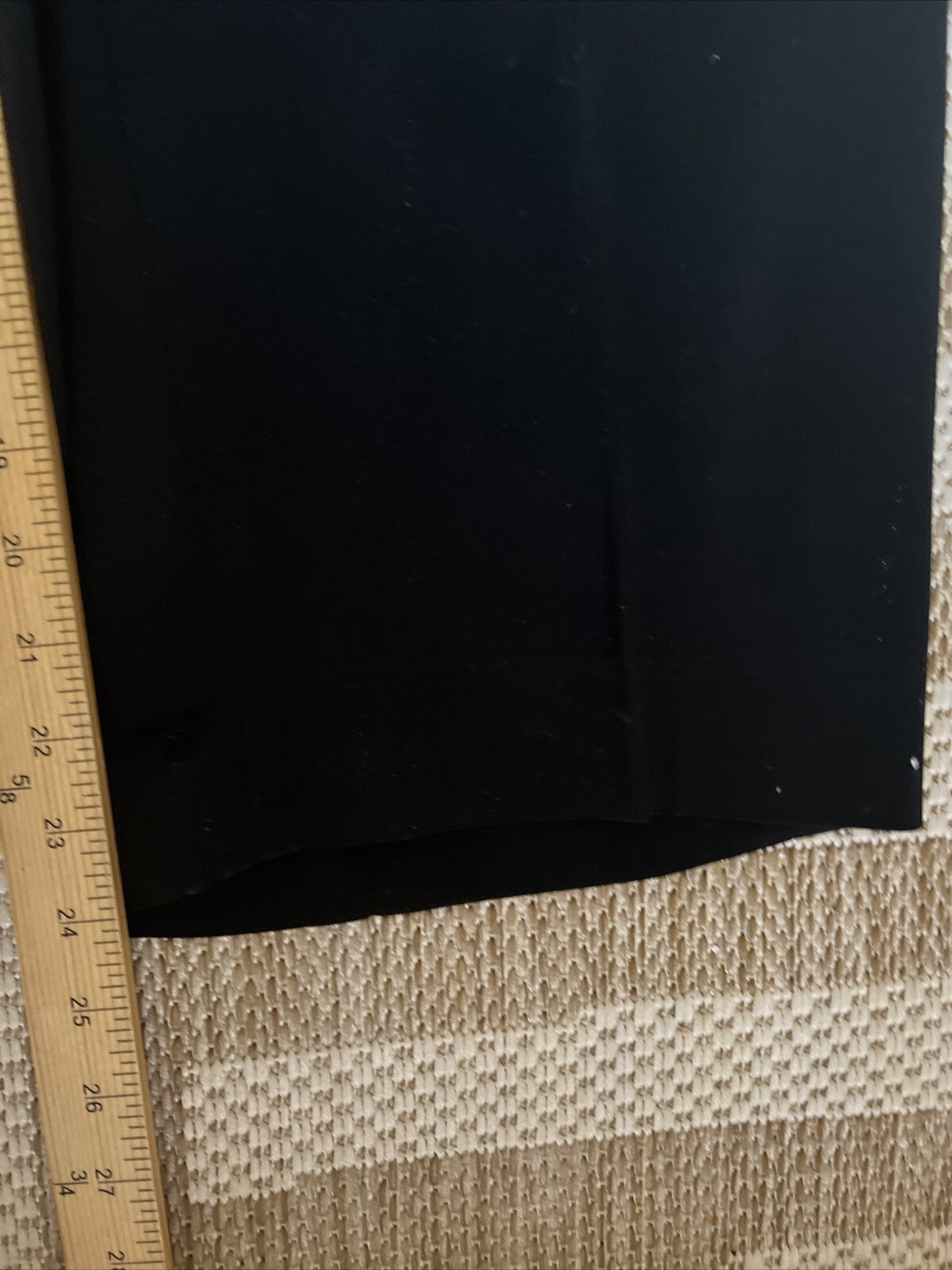 B’ZAR Vtg Blk 3 Piece.MaxiDress W/ High Front Slit/ /Trousers/ Scarf. Sz10.