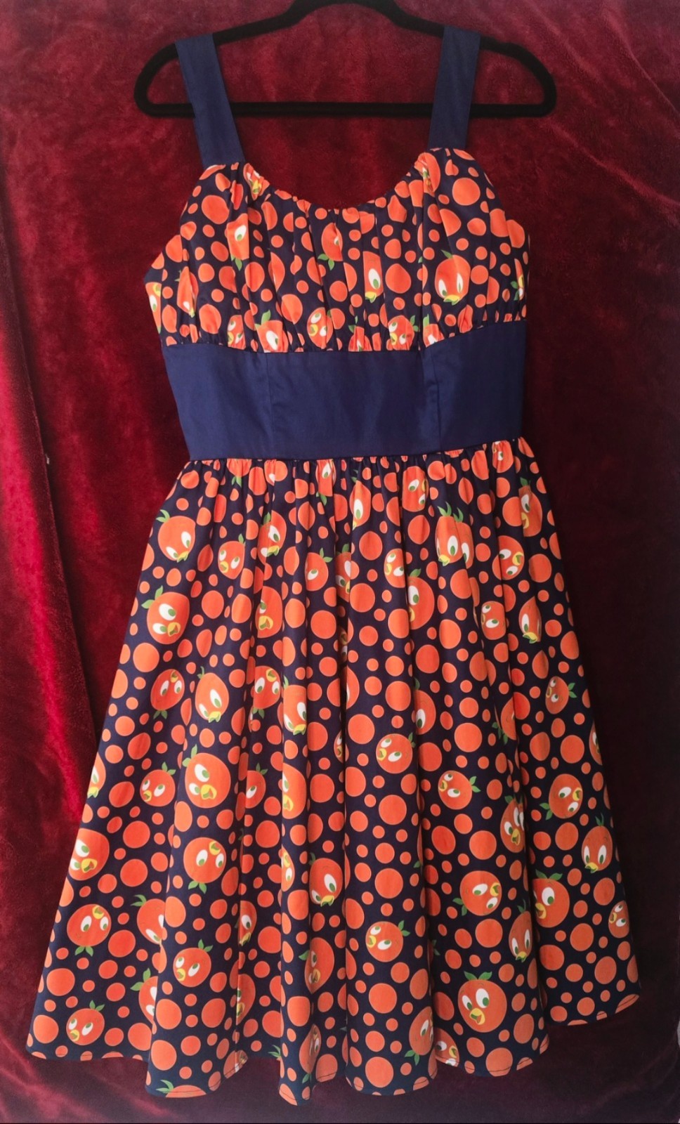 Disney Parks Orange Bird Costume Dress Size Large