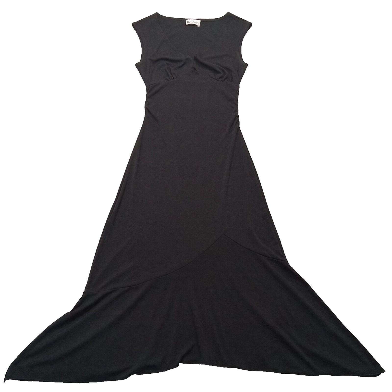 By Choice Black Dress M Woman’s Classic Sleeveless Polyester Spandex