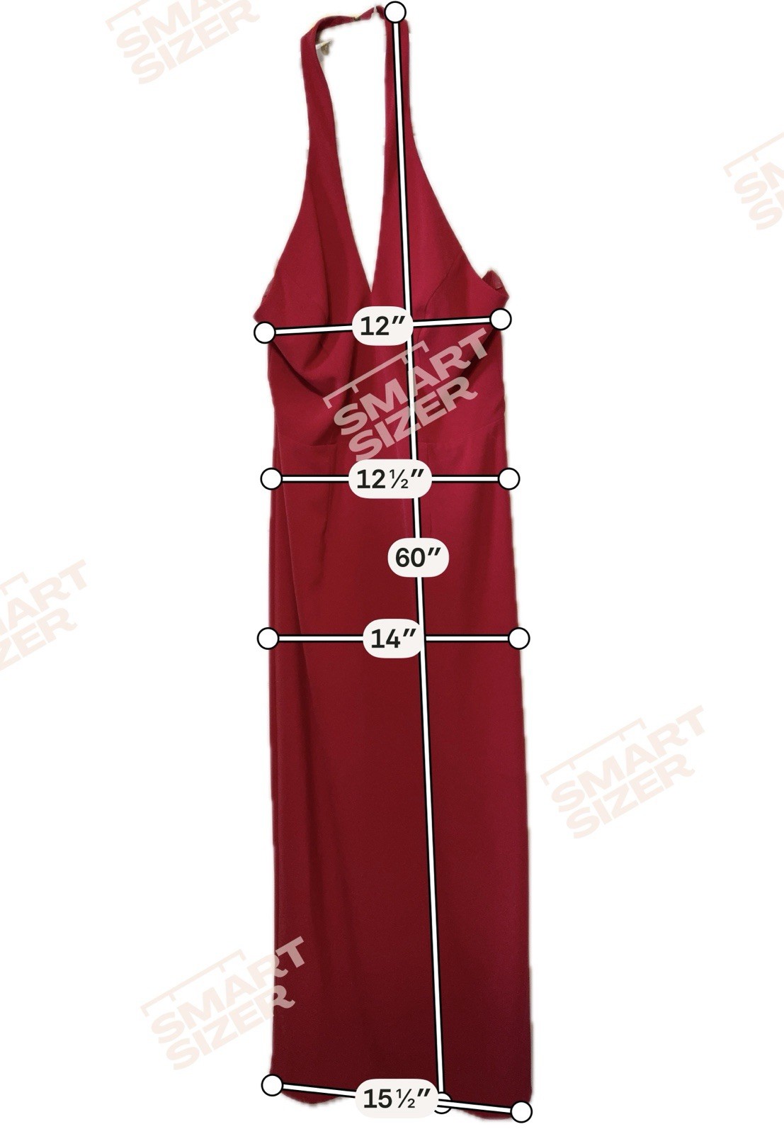 Ali And Jay Red Maxi Halter Top Zip Back Dress Cocktail Feminine Dressy Occasion