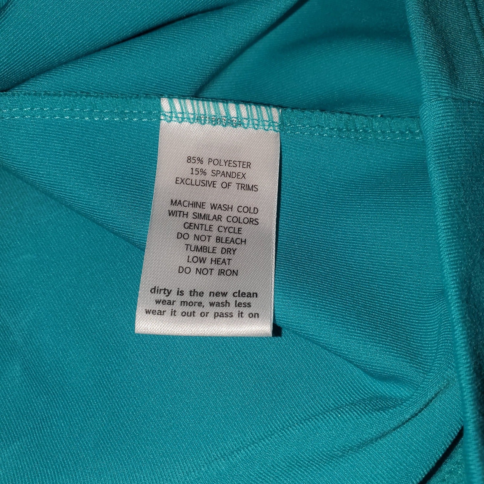 TOAD & CO Tech Tomboy Cap Sleeve V-Neck Dress Teal Size M Travel Stretch