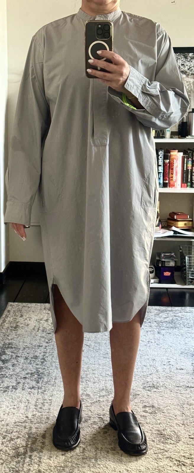 Sofie D’Hoore Brussels Cotton Shirt DressSize 40 | Made in Portugal |