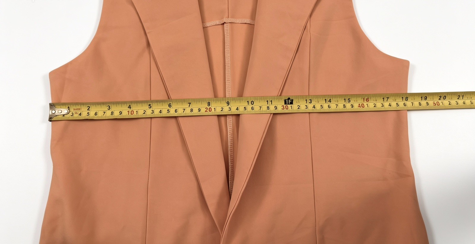 Womens Sleeveless Blazer Dress Double Breasted Pleated Mini Tennis Skirt Peach
