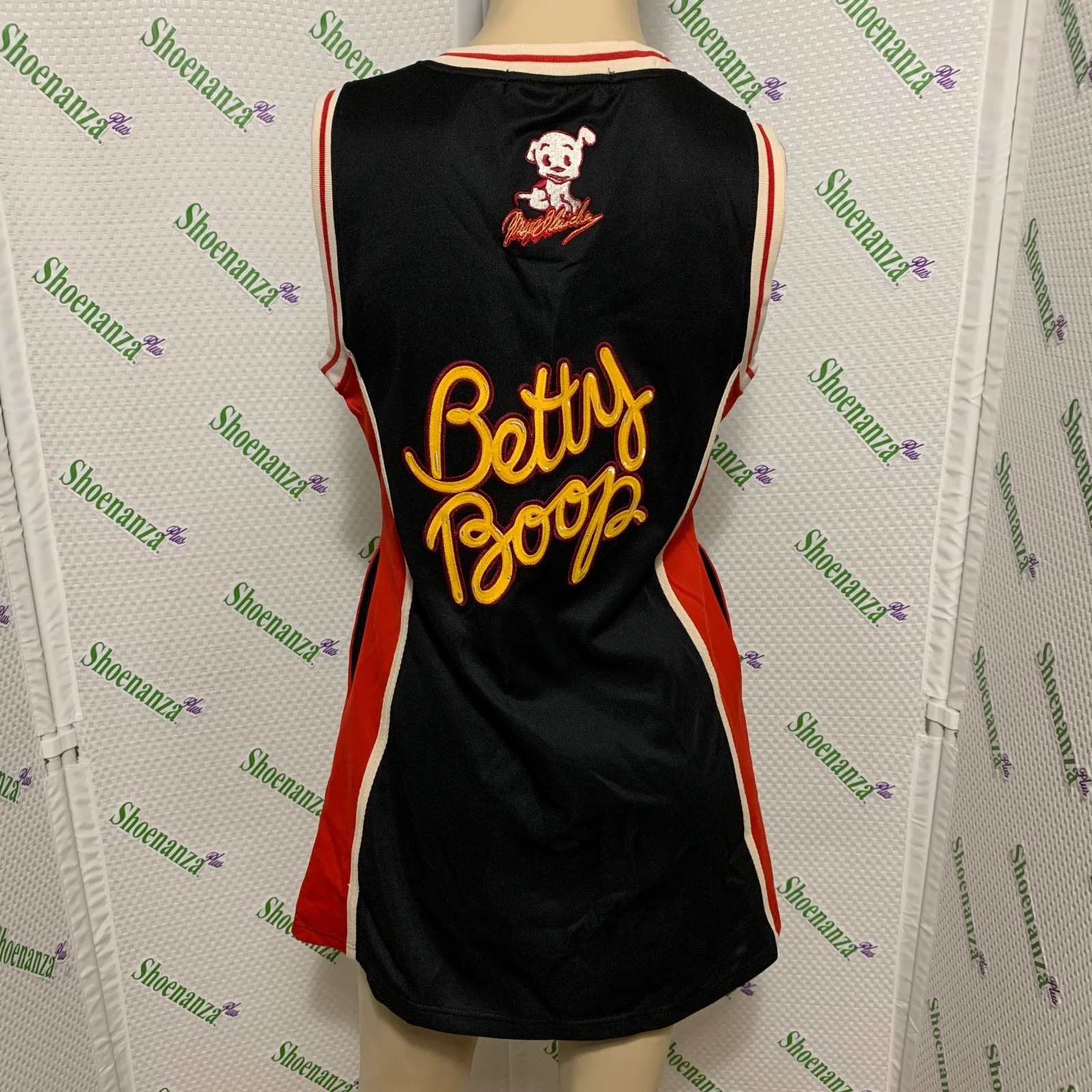 Headgear Classics Basketball Jersey Dress Lady Elite Betty Boop Be Mine Women L