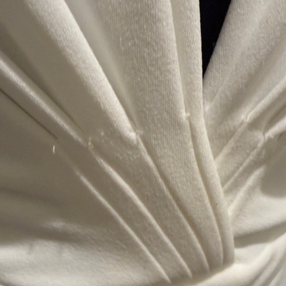 NWT- Stunning Romance White Long Sleeve Mermaid Dress *with imperfections*