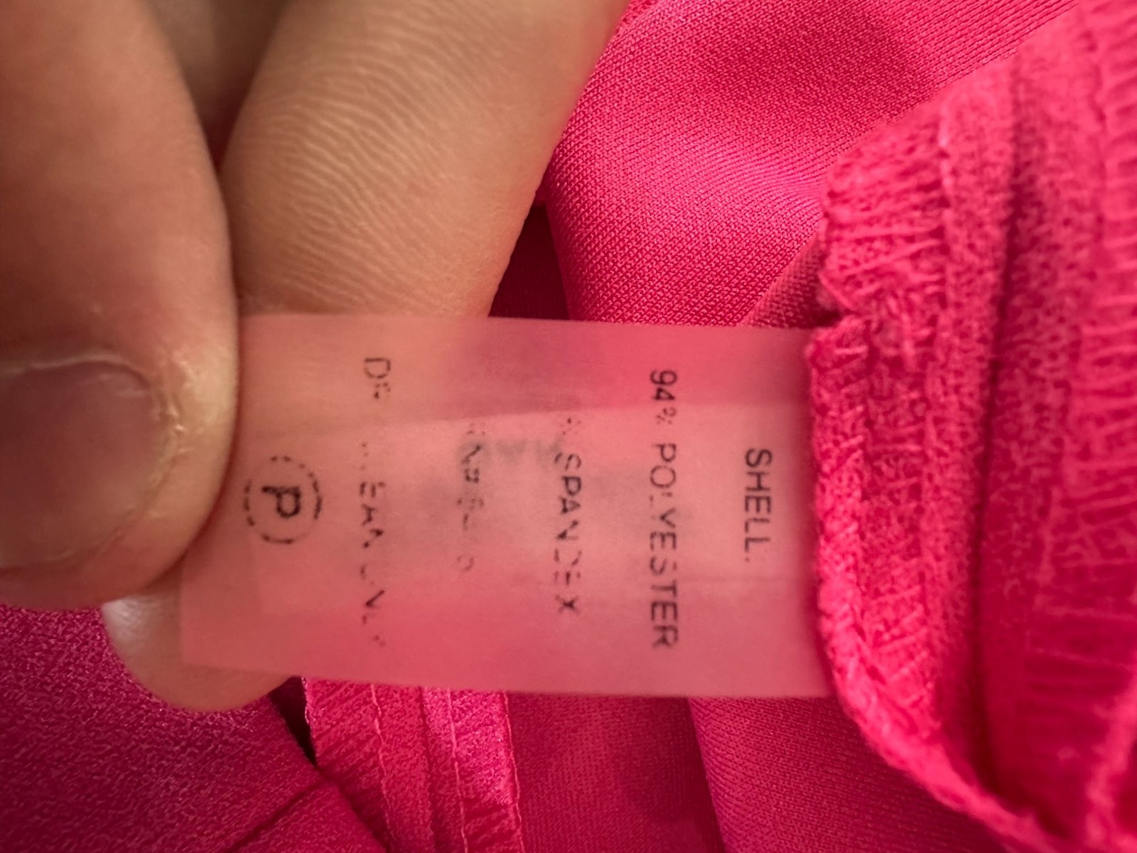 Calvin Klein Sleeveless Pink Sheath Dress With Back Zipper Closure Size 6