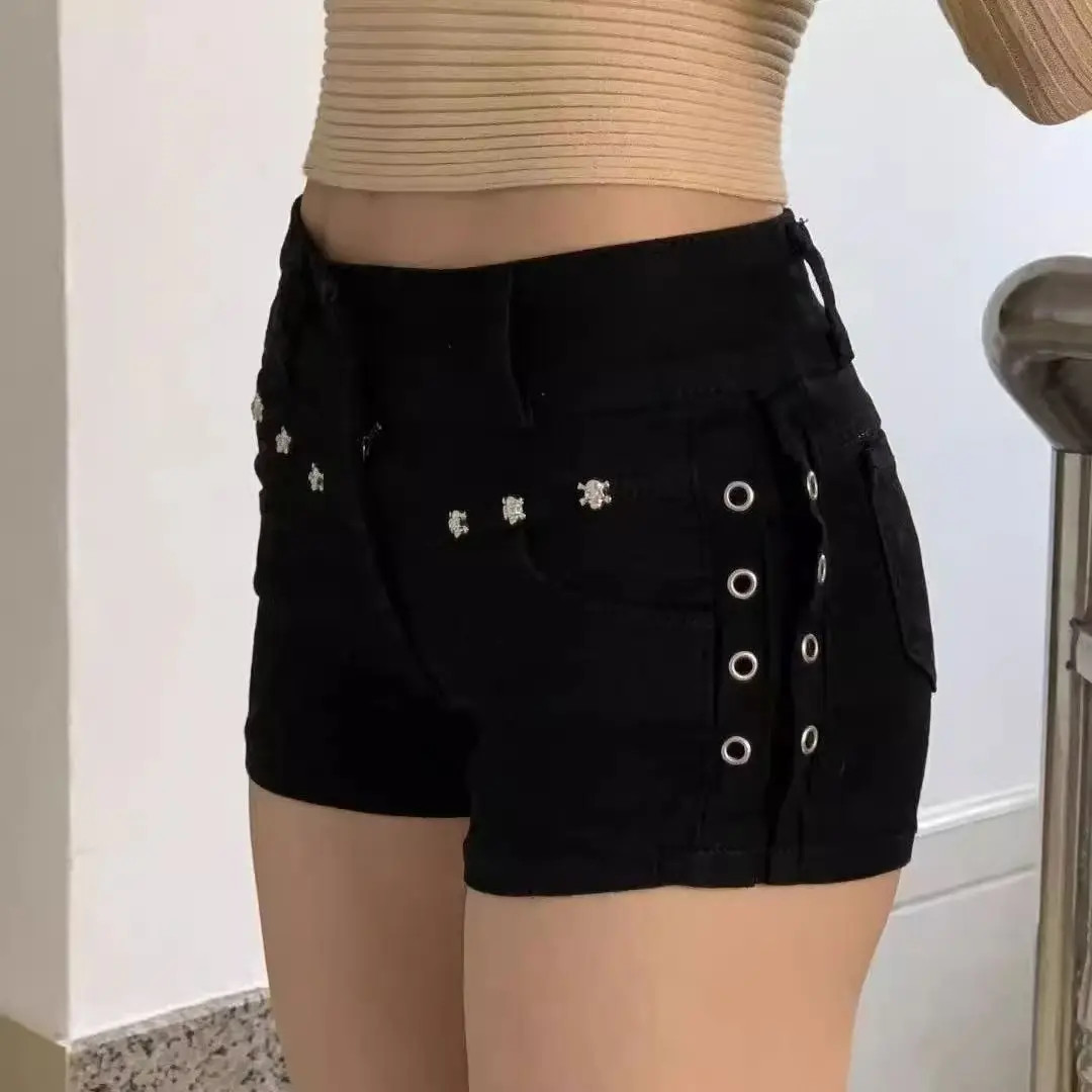 American Retro Leisure Denim Shorts