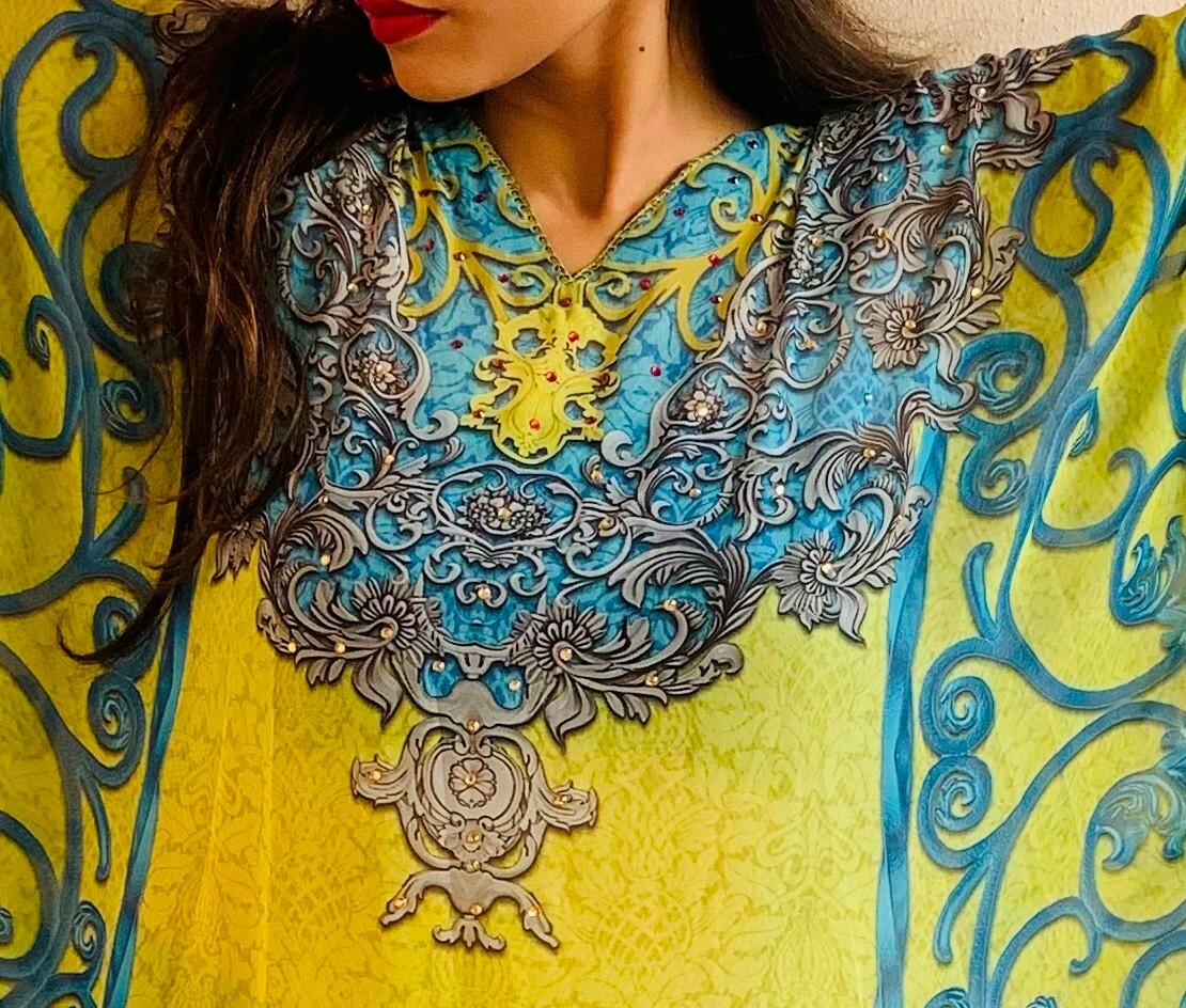 Regular wear kaftan for woman plus size kaftan petite Silk Kaftan womens kaftan