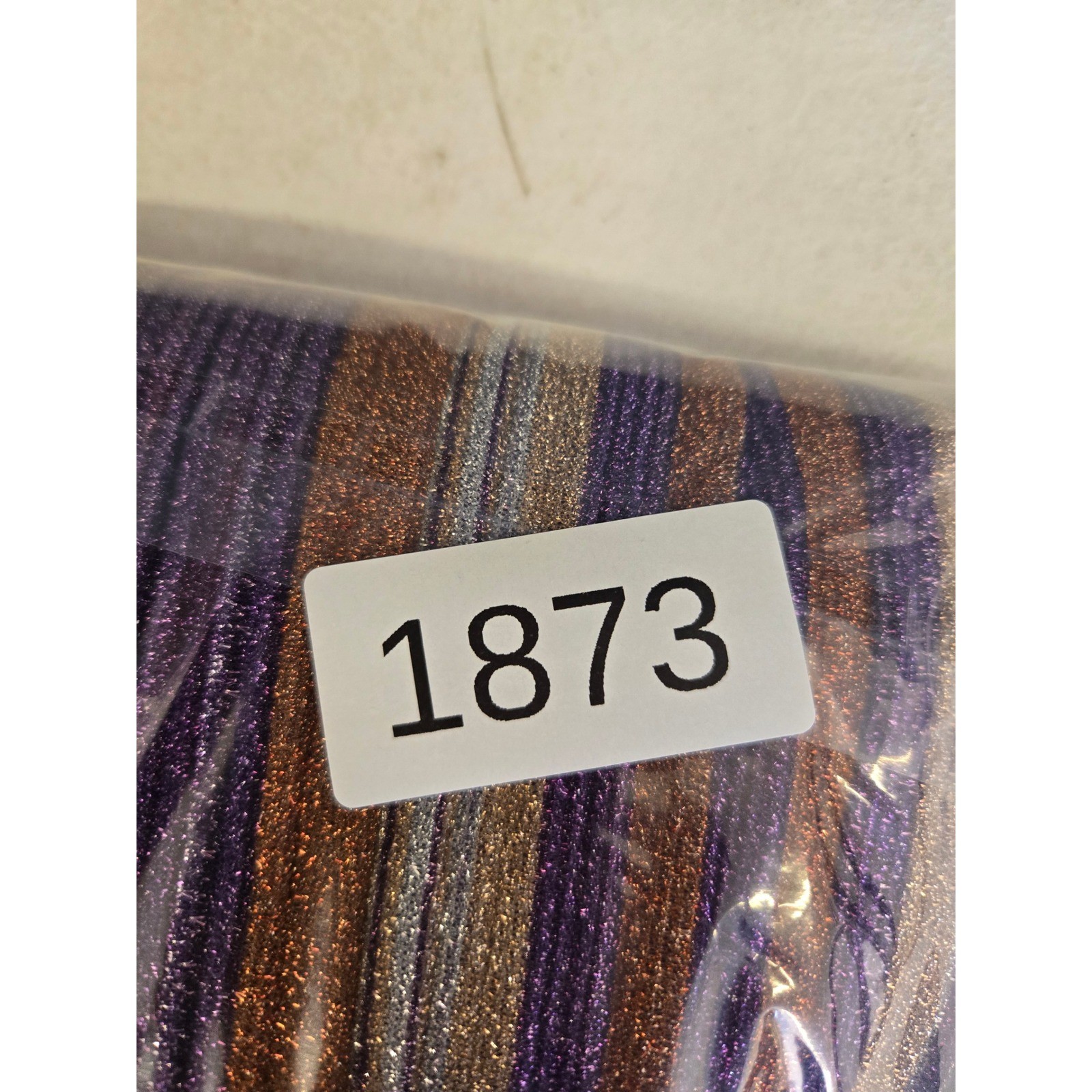 Kendall + Kylie Purple Orange Metallic Striped Pleated Maxi Dress Size 8/10