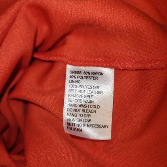 Red Camel Empire Waist Spaghetti Strap Coral Pink Dress Medium M EUC
